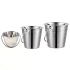 Wine Beer Cooler Stainless Steel Ice Bucket for Beer Wine Party Supplies