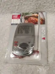 Taylor 1470N Digital Cooking Thermometer w/ Probe & Timer