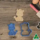 Zebra Cookie Cutter and Embosser Stamp