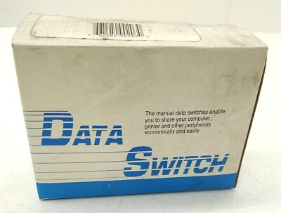 Manual Data Transfer Switch Box DB25 Parallel port Switch Box 2-Port A/B - AB