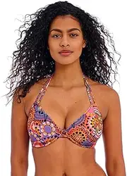 [FREYA] Women's Santiago Nights Underwire Halter Bikini Top