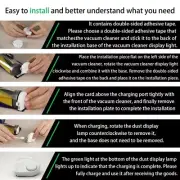 Dust Detection Light ABS Material Universal Vacuum Accessories for All Models