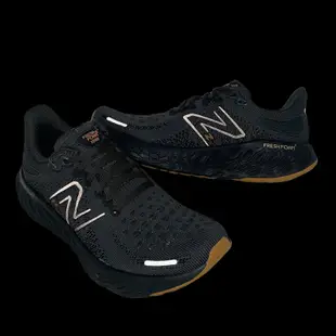 New Balance 慢跑鞋 1080 V12 D 寬楦 女鞋 黑 全黑 運動鞋 NB 紐巴倫 W108012K-D 23cm BLACK/BORWN