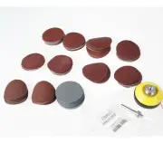 113Pcs 2 Inch Alumina Hook & Loop Sanding Disc Die Grinder 80-3000 Grit biCtc