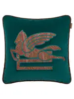 [Etro Home] Etro Home-Pegaso Cushions Verde-Unisex OS