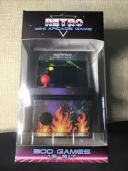 Retro Mini Arcade Game 2.5" Colour Screen 300 Games In 1 - Brand New in Box
