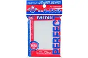 KMC 100ct PERFECT SIZE MINI 60x87mm CLEAR CARD SLEEVES