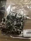 3 NOIR Ombre LEOPARD Scrunchies NEW IN SEALED BAG
