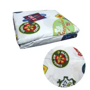 Weston Badges 100% Combed Cotton Single Sheet Set