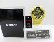 CASIO G-SHOCK GA-110NM-9AJF Men's Wrist Watch Analog Digital Yellow New with Box