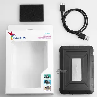 ADATA 威剛 2.5吋外接盒 ED600 USB3.1 硬碟外接盒 2.5吋硬碟外接盒