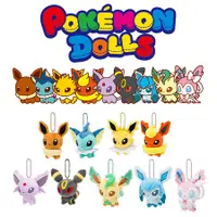 在飛比找蝦皮購物優惠-日本寶可夢 - POKEMON DOLLS 仙子伊布 葉伊布