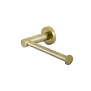 MEIR Round Brass Toilet Roll Holder - PVD Tiger Bronze