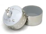 Whitehill Baby - Silver Plated Baby Musical Box - Blue Star