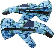 [Andy & Evan] Kids' Waterproof Snow Gloves Winter Gloves Side Zippers Touchscreen Ski Snowboard Sledding w/Warm Fleece Palms