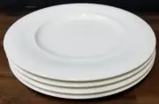 Nambe Skye Collection Ceramic Dinner Plate Set 9.75" DIA Set Of 4