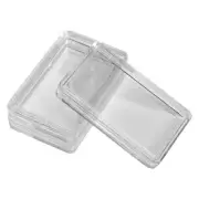 60PC Direct Fit Coin 29x50 Holder Capsule For 1oz Silver Bar One Troy Ounce Bar