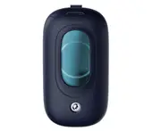 Mini USB Car Aromatherapy Machine Humidifier Sprayer Car Air Purifier Suitable for Office Cars-Blue