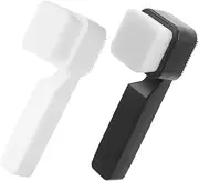 Generic 2 Pack Mini Electric Facial Sc Face Exfoliator Sc Silicone Facial Brush Double Sided Facial Cleansing Tool for Women
