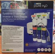 Watts 3 Stage H2O Reverse Osmosis Water Filtration System - NEW!