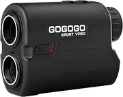 Gogogo Sport Vpro GS03 Golf Rangefinder 6X Magnification Clear View 1000 Yards Golf Laser Range Finder - Slope, Pin-Seeker & Flag-Lock/Vibration for Golfer