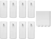 Xolixorium Large Universal Frame Hanger 8 Pack – 12 Removable Adhesive Strips – Damage-Free Picture Hanging Hooks for Heavy Frames – No Nails Needed – Holds Up to 1.8kg