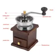 Log Hand-cranked Coffee Grinder