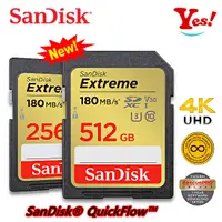 在飛比找蝦皮購物優惠-【Yes！公司貨】新款Sandisk Extreme SD 