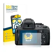 2 x BROTECT® HD-Clear Screen Protector for Nikon D5000