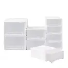 Kids Toy Storage Boxes Stackable Drawers Organiser Palstic Container Cabinet