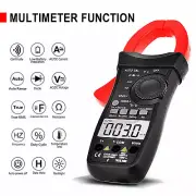 Digital Clamp Meter Multimeter DC AC Current TrueRMS Auto Range 6000C Inrush