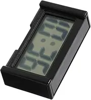 JECOMPRIS Car Electronic Watch Vehicle Clock Car Digital Clock Large Digital Alarm Clock Digital Car Clock Mini Auto Clock Mini Alarm Clock Electric Alarm Clock Car Mini Clock Plastic