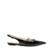[Stuart Weitzman] Stuart Weitzman Emilia Flat Pumps 36 IT BLACK