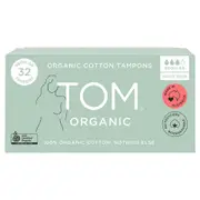 Organic TOM Organic Tampon Regular 32's – Fresh, Healthy Organic Delivery | Doorstep Organics