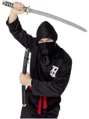 Sword and Scabbard Ninja Warrior Halloween Fancy Dress Costume Accessory