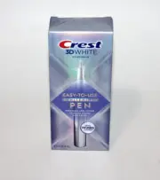 CREST 3D WHITE EASY-TO-USE TEETH WHITENING PEN GEL APPLICATION EXP 3/2026
