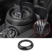 For Mini Cooper Clubman F54 Dry Carbon Fiber Middle Console Gear Shift Trim 1PCS (for: Mini)