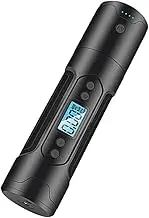 OSALADI Multifunctional Car Air Compressor Led Light Tire Inflator 12v Pressure Gauge for Car Bike Rv