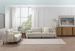 JERMAINE FABRIC 2 Seat Sofa