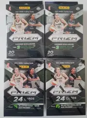 2024 Prizm WNBA Lot- (2) Hanger Boxes (2) Blaster Box Caitlin Clark RC Year!