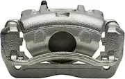 R1 Concepts Front Left Brake Caliper Silver Zinc Coated CAL-03099| Fits 2010-2012 Hyundai Santa Fe; 2011-2013 Kia Sorento