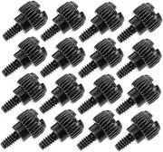 100pcs Chassis Screws Computer Accessories Graphics Card Installation Screws Computer Case Accessories Thumbscrew Replacement Self Tapping Bolts Black Q215a Carbon Steel