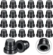 18 Pieces Brake Bleeder Cap Grease Fitting Caps Rubber Zerk Covers Brake Caliper Dust Cover Brake Bleeder Nipple Cap for Cars and Motorcycles