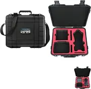 Waterproof Hard Carrying Case for DJI Mavic 4 Pro 512GB Creator Combo, Store Drone, RC Pro 2 Remote Controller, Battery Charing Hub, Propellers and Data Cable
