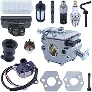 Carburetor, for, 021 023 025 MS210 MS230 MS250 Chainsaw Carb with 1123 160 1650 Air Filter Ignition Coil Fuel Line Mower Carburetor Parts
