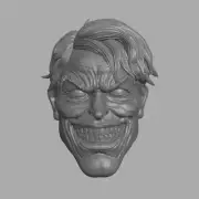 Laughing Smile Joker Batman villain custom head for 4" 6" 7" 12" action figures