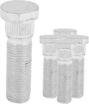 X AUTOHAUX 5 Pcs M14x1.5 Wheel Lug Stud for Chrysler 300 2005-2021 Front Rear Wheel Stud Bolt Set No.6507915AA Alloy Steel Silver Tone