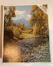 Sealed ROCKY STREAM Whitman 1000 Piece Jigsaw Puzzle NOS vintage NEW