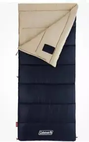 Coleman Autumn Glen Sleeping Bag, 30F Lightweight Sleeping Bag W/ Carry Bag