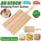 Gnocchi Board Pasta Maker Tray Home Made Rubberwood Italian Potato Dumpling AU